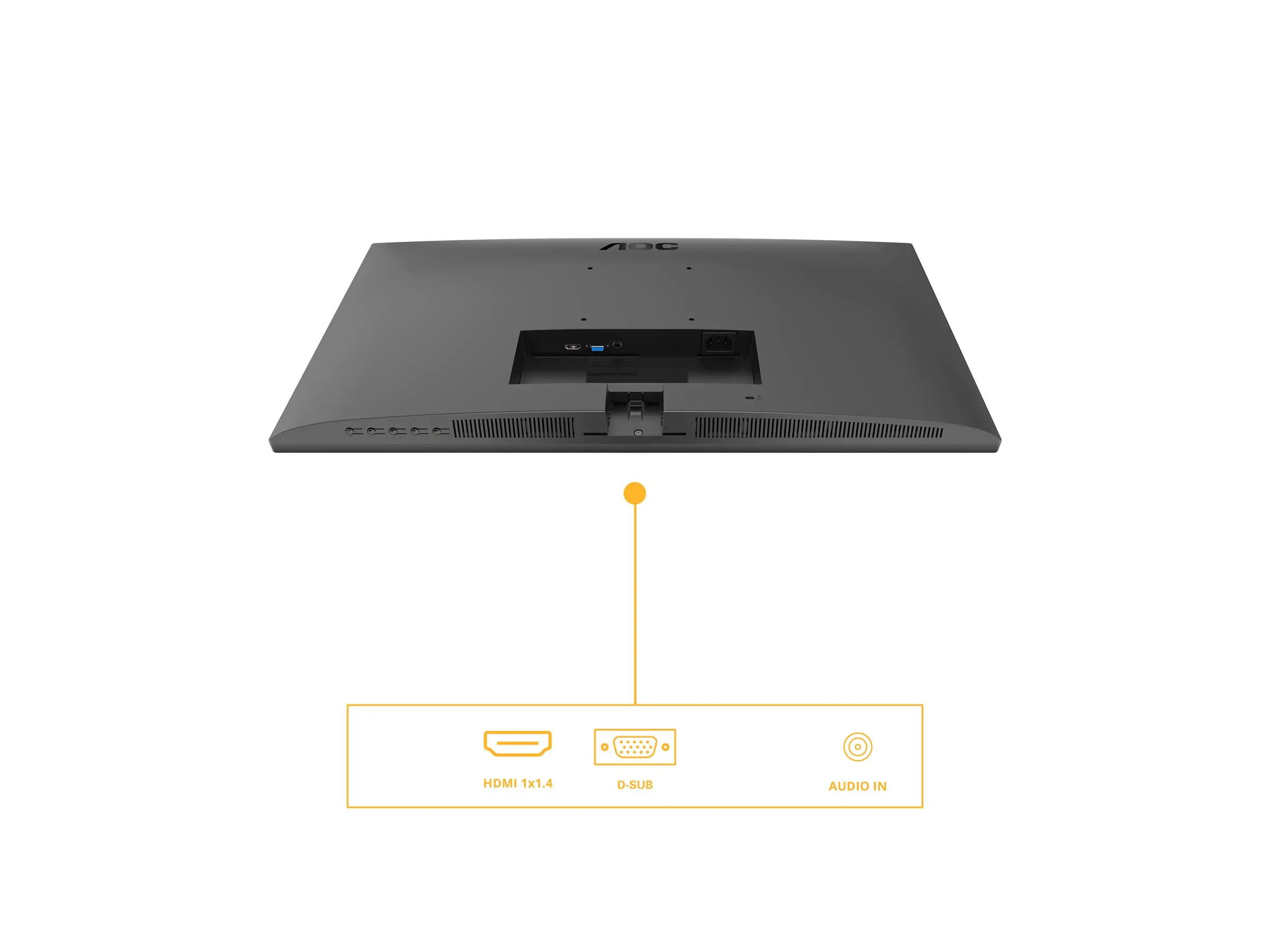 Monitor, AOC 27B3HA2, 27" IPS WLED, 1920x1080@100Hz, 4ms GtG, 1ms MPRT, 250cd m/2, 1300:1, 20M:1 DCR, Adaptive Sync, FlickerFree, Low Blue Mode, 2Wx2 - image 7