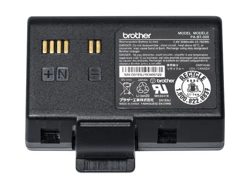 BROTHER PABT009 Επαναφορτιζόμενη μπαταρία Li-ion RJ-3035B/3055WB - 1