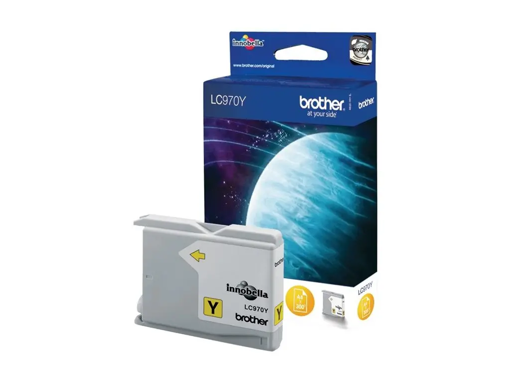 Консуматив, Brother LC-970Y Ink Cartridge - image 1
