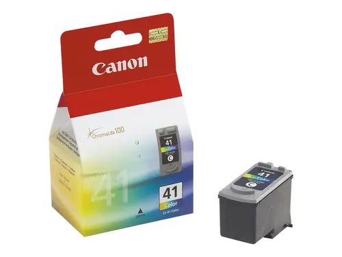 ГЛАВА ЗА CANON PIXMA iP 1200/1600/1700/1800/2200/2500/2600/6210D/6220/62200D/MP 150/160/170/180/190/210/220/450/460/MX 300/310 - Color - /41/ - CL-41 - P№ 0617B001 -  3 x 4 ml