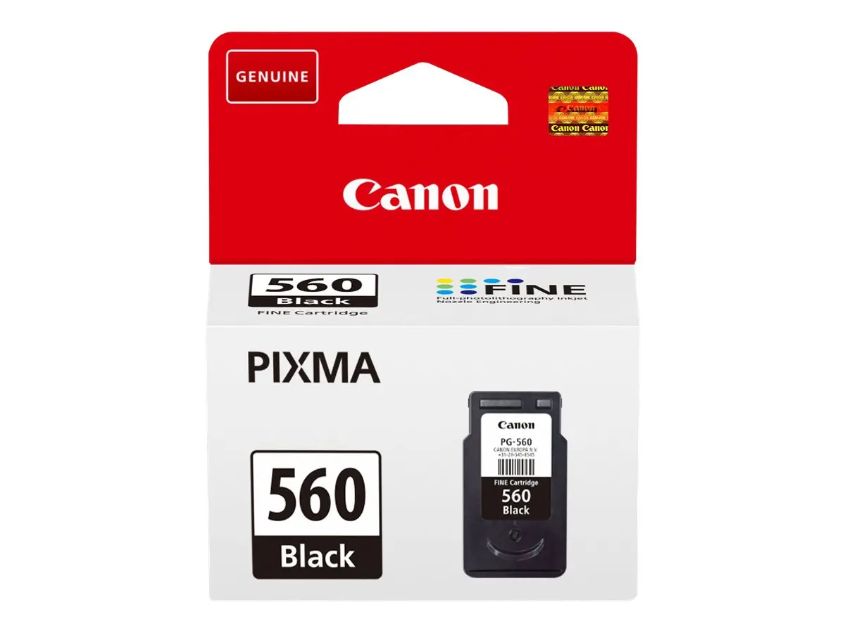 ГЛАВА ЗА CANON PIXMA TS 5350/5351/5352/5353 - Black - ink cartridge - /560/ - PG-560 - P№ 3713C001 - 7,5 ml