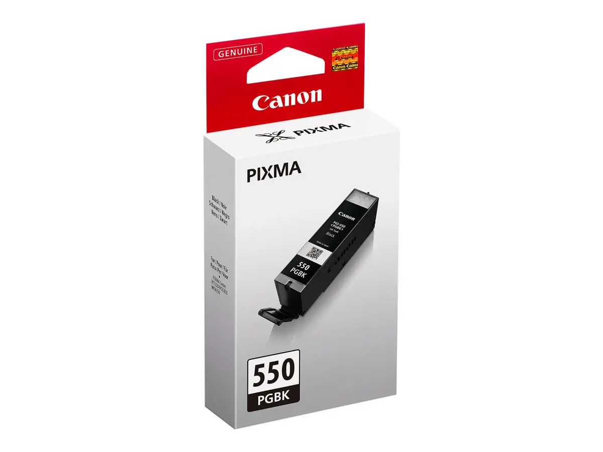 ГЛАВА ЗА CANON PIXMA IP 7250/PIXMA MG 5450/6350 - Black - ink tank - /550/ - PGI-550PGBK - P№ 6496B001 -  300 pages - image 1