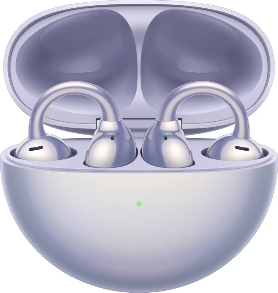 Слушалки, Huawei FreeClip Dove-T00 Purple, Bluetooth 5.3, 20Hz - 20 KHz, 55mAh