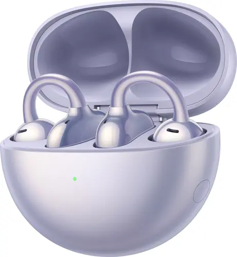 Слушалки, Huawei FreeClip Dove-T00 Purple, Bluetooth 5.3, 20Hz - 20 KHz, 55mAh - image 1