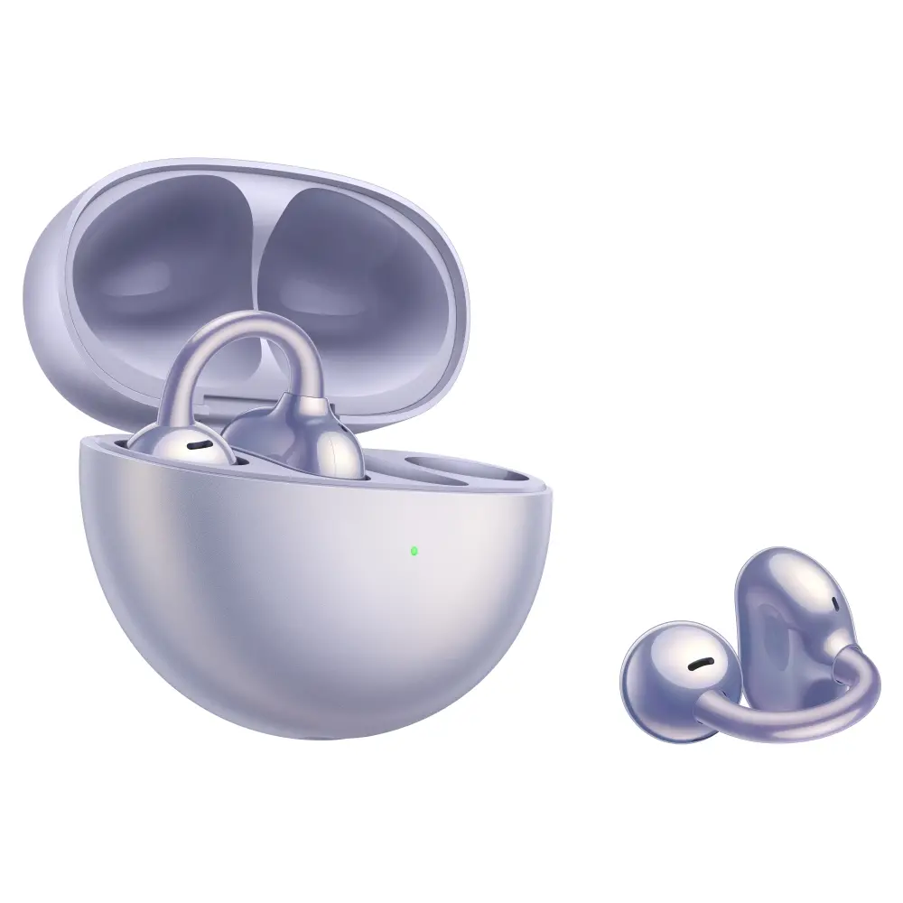 Слушалки, Huawei FreeClip Dove-T00 Purple, Bluetooth 5.3, 20Hz - 20 KHz, 55mAh - image 2