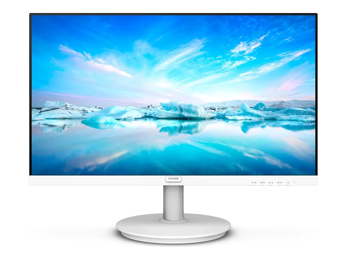 Монитор, Philips 271V8AW, 27" IPS WLED, 1920x1080@75Hz, 4ms GtG, 250cd m/2, 1000:1, Mega Infinity DCR, Adaptive Sync, FlickerFree, Low Blue Mode, 2Wx2, Tilt, D-SUB, HDMI, White