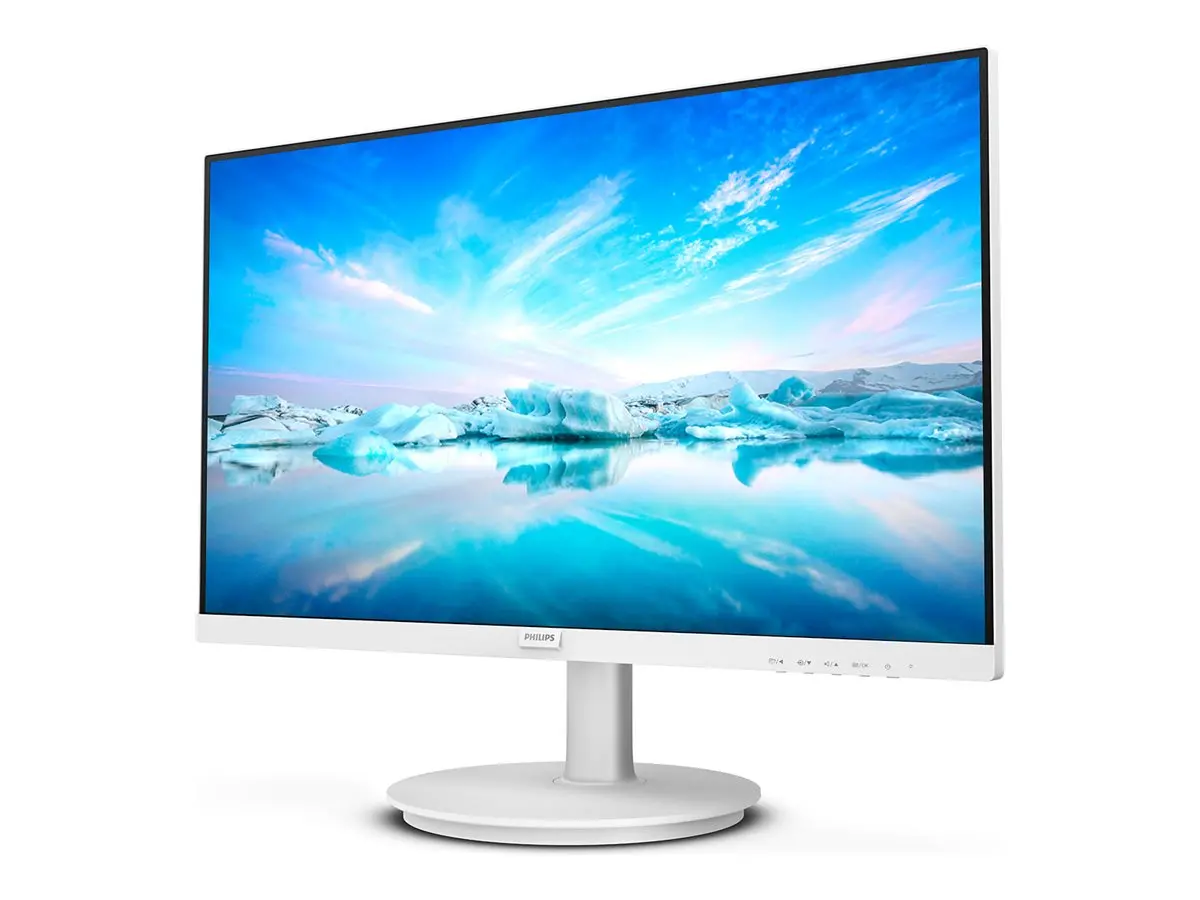 Монитор, Philips 271V8AW, 27" IPS WLED, 1920x1080@75Hz, 4ms GtG, 250cd m/2, 1000:1, Mega Infinity DCR, Adaptive Sync, FlickerFree, Low Blue Mode, 2Wx2, Tilt, D-SUB, HDMI, White - image 2