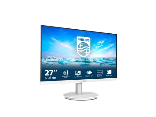 Monitor, Philips 271V8AW, 27" IPS WLED, 1920x1080@75Hz, 4ms GtG, 250cd m/2, 1000:1, Mega Infinity DCR, Adaptive Sync, FlickerFree, Low Blue Mode - 5
