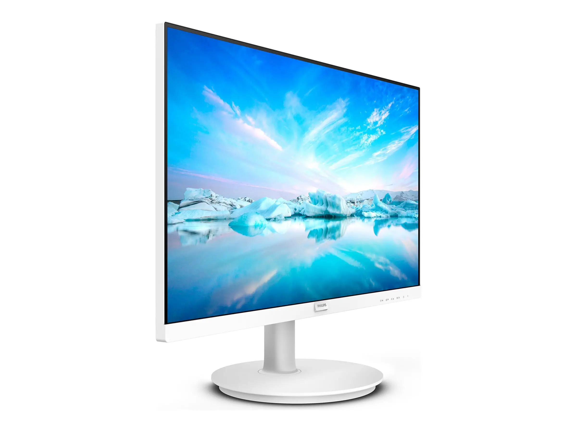 Монитор, Philips 271V8AW, 27" IPS WLED, 1920x1080@75Hz, 4ms GtG, 250cd m/2, 1000:1, Mega Infinity DCR, Adaptive Sync, FlickerFree, Low Blue Mode, 2Wx2, Tilt, D-SUB, HDMI, White - image 6