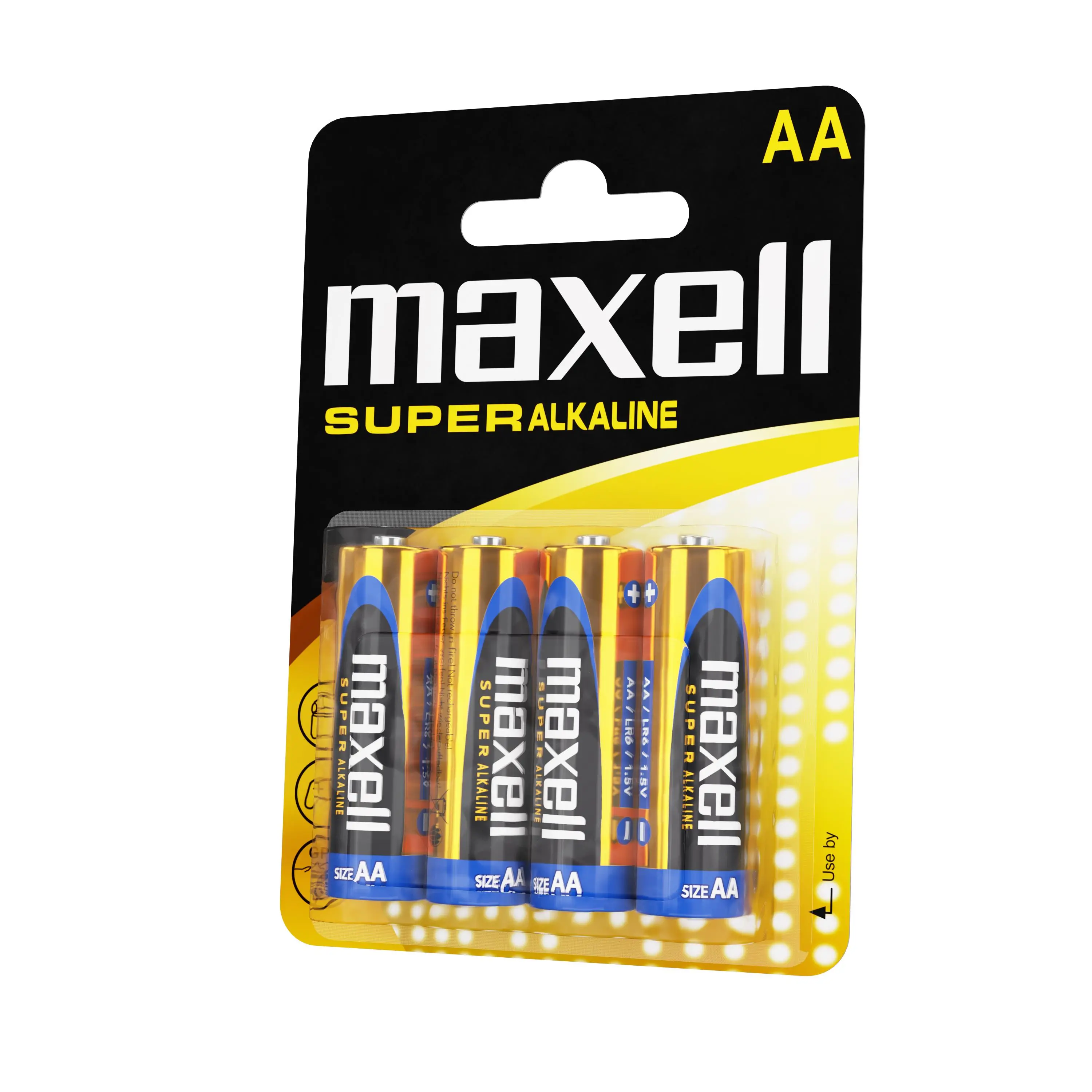 Супералкални батерии MAXELL LR6 XL /4 бр. в блистер/ 1.5V - image 1