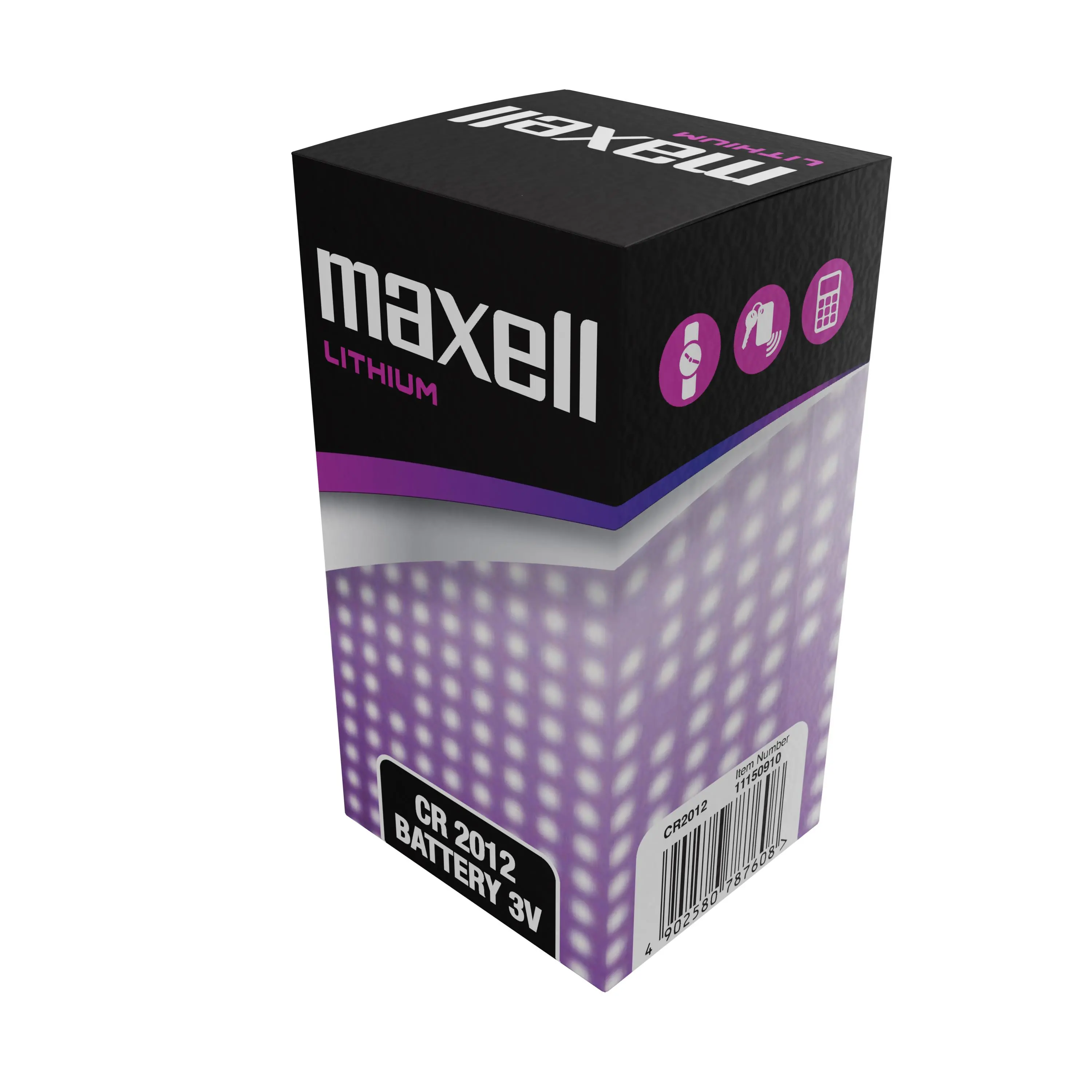 Бутонна батерия литиева MAXELL CR2012 3 V - image 5