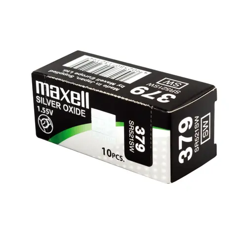 Baterie buton cu argint MAXELL SR521 SW /AG0/379/ 1.55V - 4