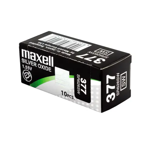 Μπαταρία κουμπί ασημένια MAXELL SR626 SW /AG4/377/ 1.55V - 4