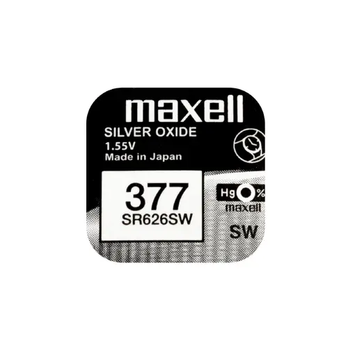 Baterie buton argintie MAXELL SR626 SW /AG4/377/ 1.55V - 1