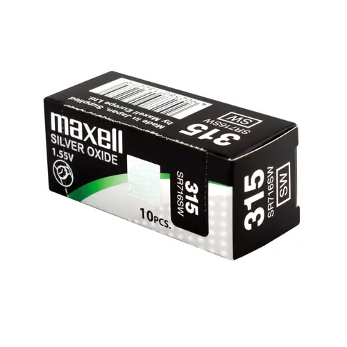 Baterie buton cu argint MAXELL SR716 SW 1.55V /315 - 3