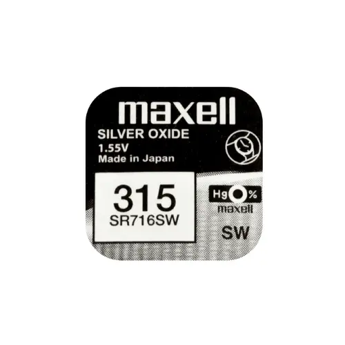 Baterie buton cu argint MAXELL SR716 SW 1.55V /315 - 1