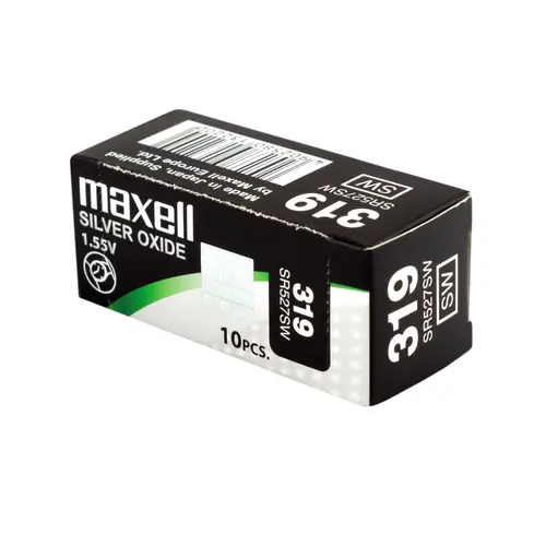 Μπαταρία κουμπί αργύρου MAXELL SR527 SW 1.55V /319/ 1.55V - 3