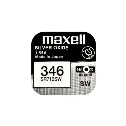 Baterie buton argint MAXELL SR712 SW 1.55V / 346 - 1