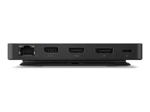Stație de andocare, Lenovo USB-C Dual Display Travel Dock (cu adaptor) - 1