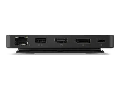 Докинг станция, Lenovo USB-C Dual Display Travel Dock (w/ adapter)