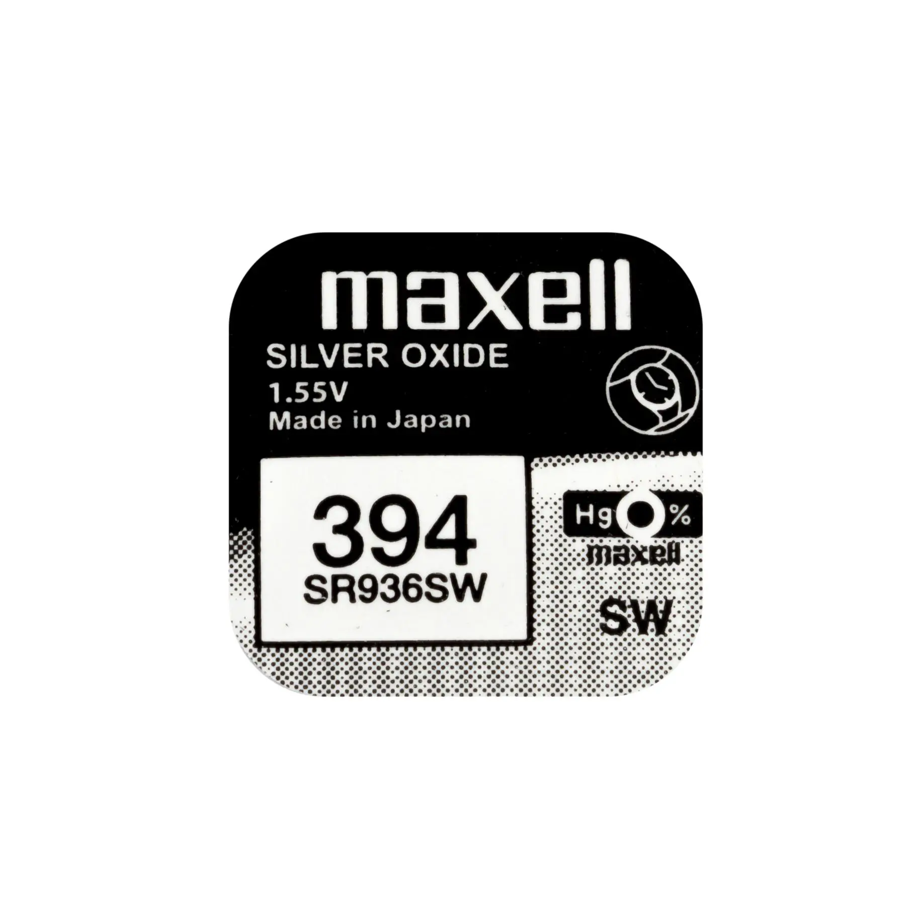 Μπαταρία button ασημιού MAXELL SR936 SW /AG9/, 394 1.55V