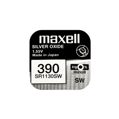 Baterie buton argint MAXELL SR1130 SW /AG10/ 389/390/ 1.55V - 1