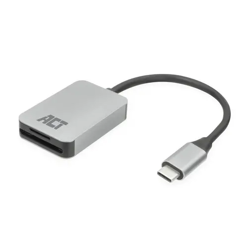 Αναγνώστης καρτών SD / micro SD ACT AC7056, SDXC, USB-C - 1