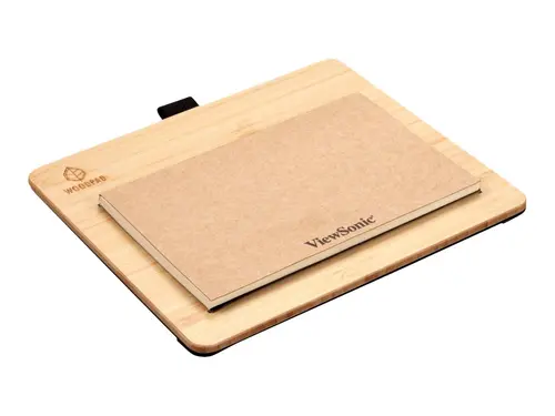 VIEWSONIC PF0730-I0WW 7.5inch WoodPad Paper drawing pad notebook with ink Pen EMR tech 5080 LPI 4096 Pen Pressure USB - image 3