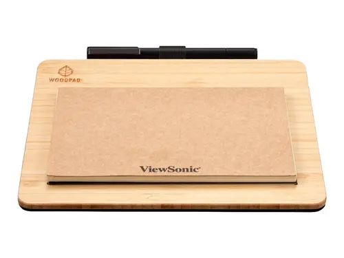 VIEWSONIC PF0730-I0WW 7.5inch WoodPad Paper drawing pad notebook with ink Pen EMR tech 5080 LPI 4096 Pen Pressure USB - image 4