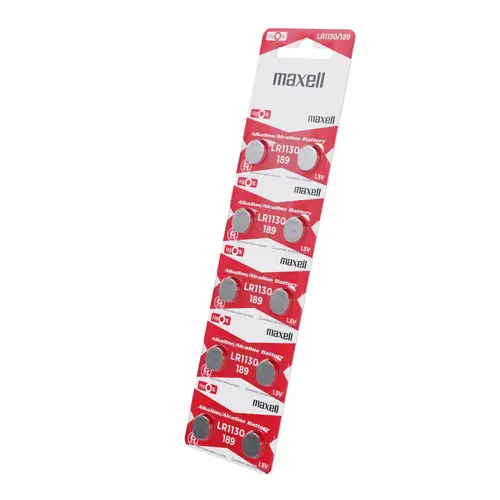Αλκαλική μπαταρία κουμπί MAXELL LR-1130 AG10 1.55V 10 τεμ./πακέτο τιμή για 1 τεμ - 4
