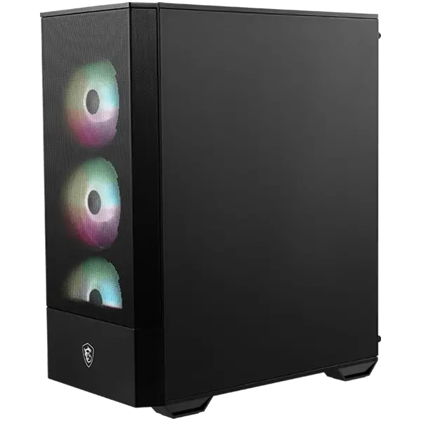 MSI MAG FORGE 112R, Mid-Tower, ATX/M-ATX/ITX, 2x USB 3.2 Gen 1 Type-A, 1x Audio/1x Mic, Insta-light Loop Button, ARGB Hub, 4x 120mm ARGB Fans, 4mm Tempered Glass - image 1