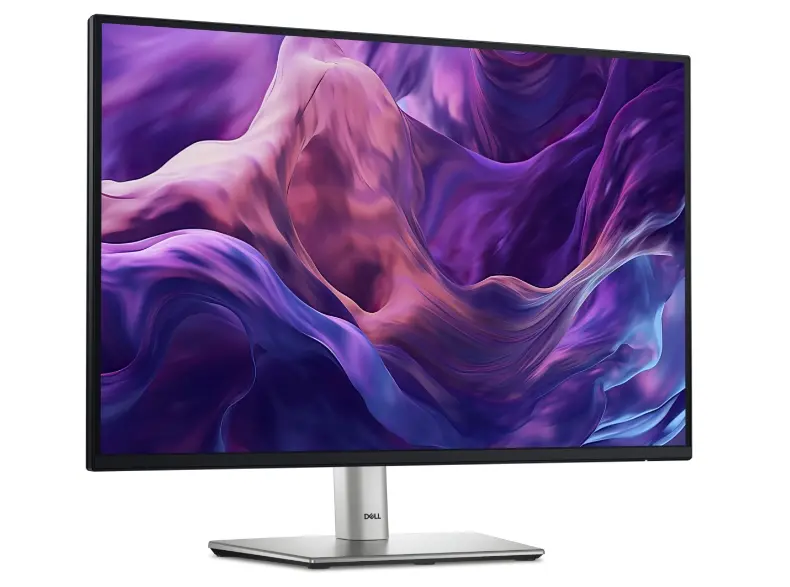 Монитор, Dell P2425E, 24" WUXGA LED, IPS Anti-Glare, 5ms, 100 Hz, 1500:1, 300 cd/m2, 1920x1200, 99% sRGB, USB-C, 4xUSB 3.2, HDMI, Display Port, VGA, RJ45, PD 90W, Height Adjustable, Pivot, Swivel, Tilt, Black