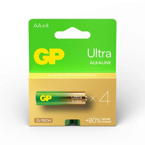Αλκαλική μπαταρία GP ULTRA LR6 AA /4 τεμ. στη συσκευασία/ 1.5V GP, GP15AU - 1