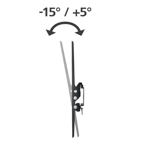 Стенна стойка за TV, 32-75", до 40кг, 220808 - image 2