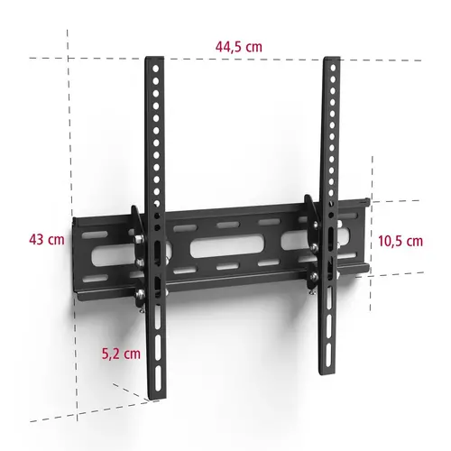 Επιτοίχια βάση για TV, 32-75", έως 40kg, 220808 - 8