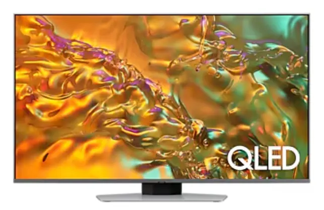 Телевизор, Samsung 50" 50Q80D AI 4K QLED , SMART, Bluetooth, 4xHDMI, 2xUSB, Frameless, Carbon Silver