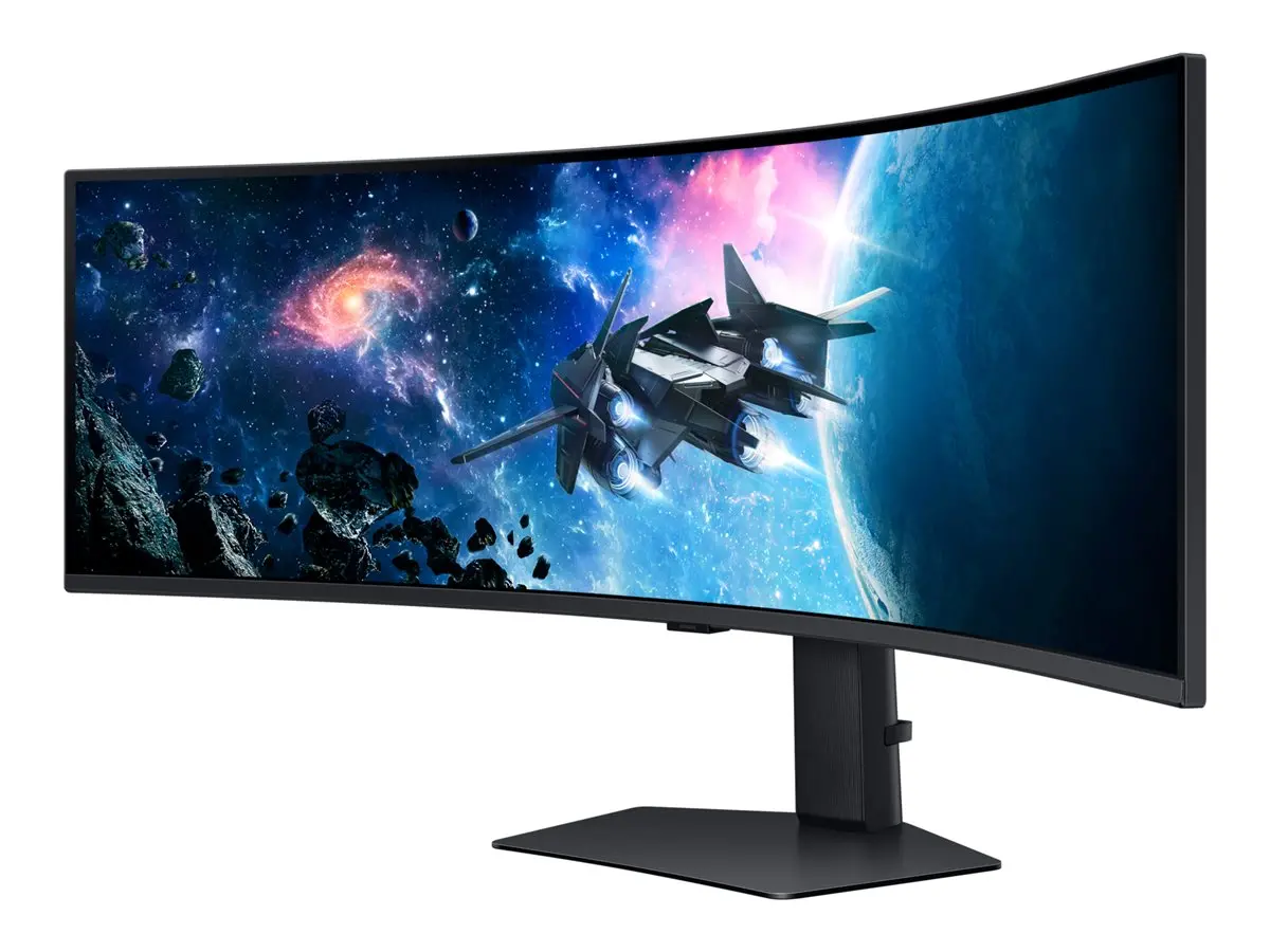 Монитор, Samsung LS49CG950, 49" Odyssey G9 GAMING, Curved VA, 1000R, 240Hz, 32:9, 5120 x 1440, 450 cd/m2, Display Port, HDMI, Micro HDMI, USB Hub, Black - image 1