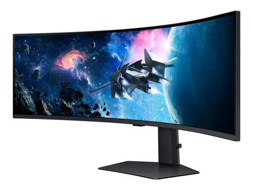 Монитор, Samsung LS49CG950, 49" Odyssey G9 GAMING, Curved VA, 1000R, 240Hz, 32:9, 5120 x 1440, 450 cd/m2, Display Port, HDMI, Micro HDMI, USB Hub, Black - image 1
