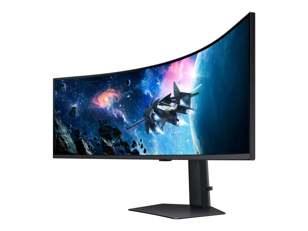 Монитор, Samsung LS49CG950, 49" Odyssey G9 GAMING, Curved VA, 1000R, 240Hz, 32:9, 5120 x 1440, 450 cd/m2, Display Port, HDMI, Micro HDMI, USB Hub, Black - image 2