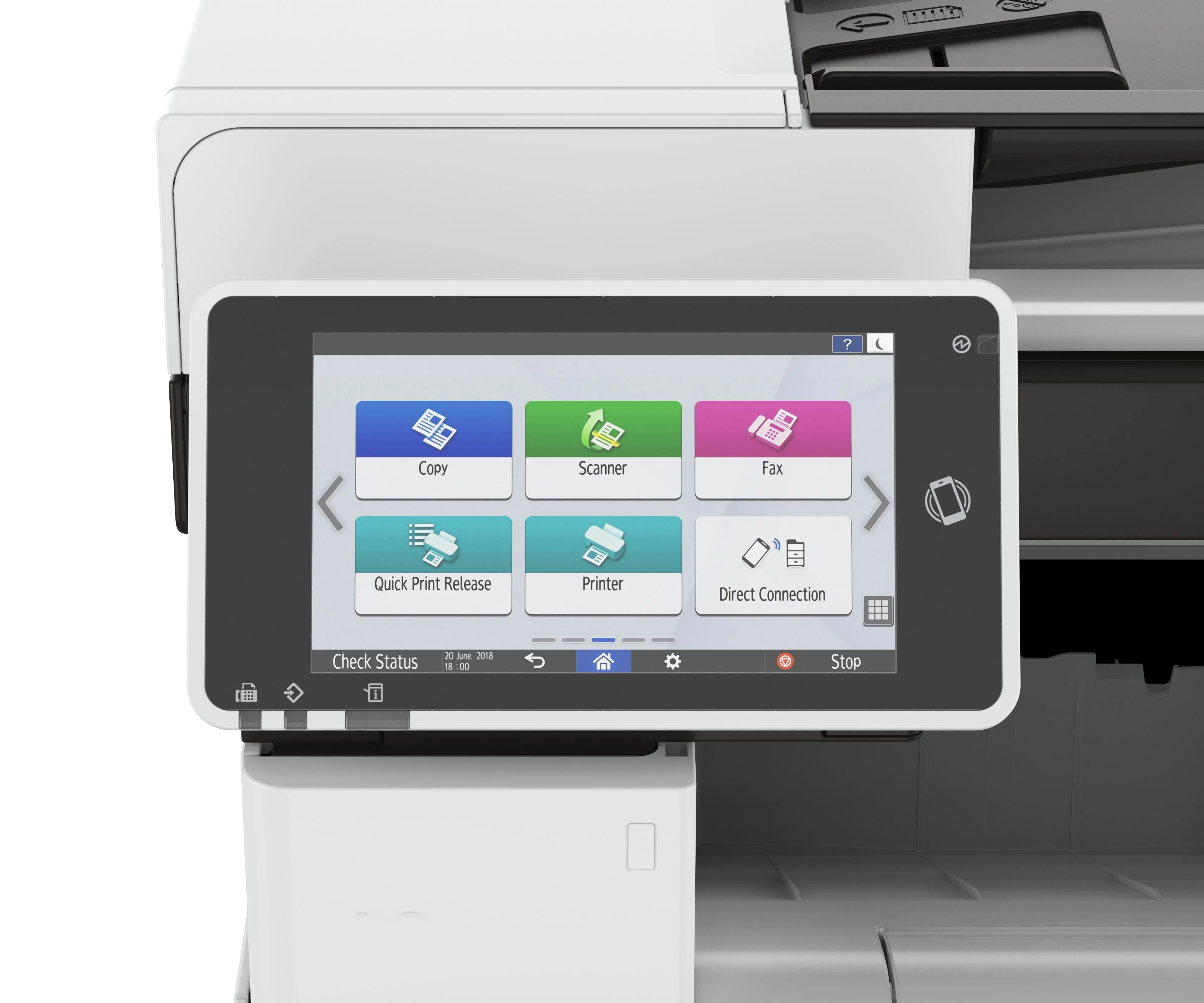 Мултифункционалнo устройствo Ricoh IM C530FB, A4, 53 стр/мин, 7" панел, SPDF 100стр. - image 1