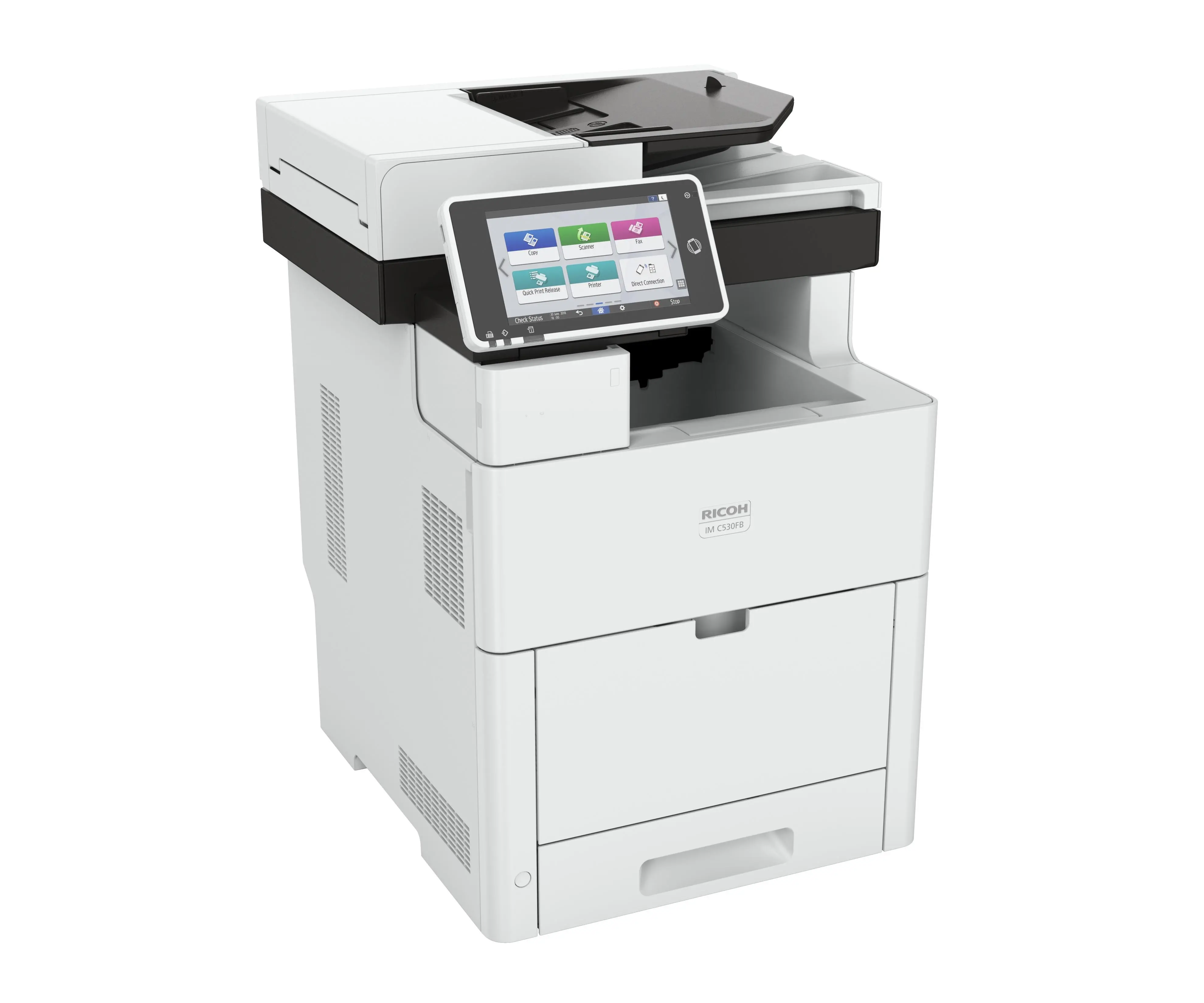 Мултифункционалнo устройствo Ricoh IM C530FB, A4, 53 стр/мин, 7" панел, SPDF 100стр. - image 2