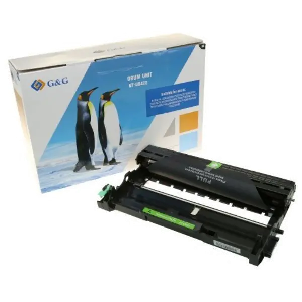 ΚΑΣΕΤΑ ΤΑΜΠΟΥΡΟΥ ΓΙΑ BROTHER HL 2220/2230/2240/2250/2130/MFC 7360/7860 - DR2200 (DR-2200) - DRUM UNIT - Black - PN NT-DB420 - G&G - image 1