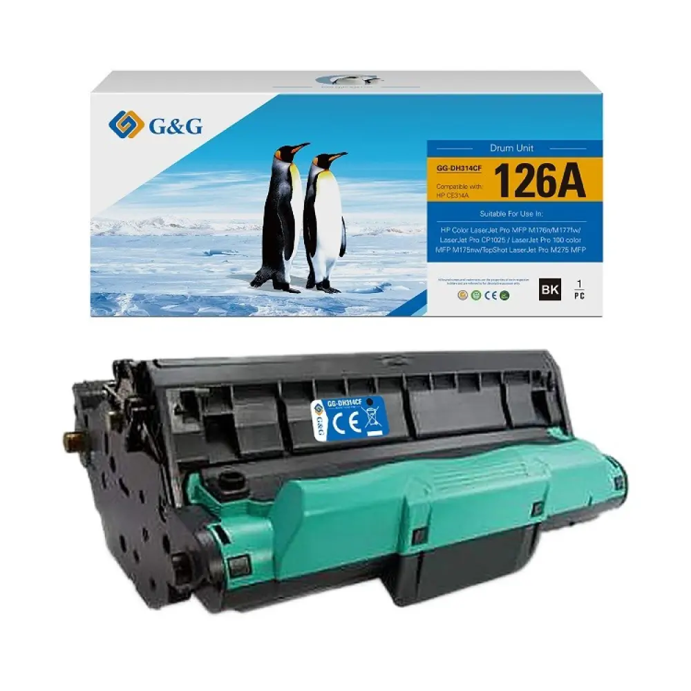 БАРАБАННА КАСЕТА ЗА HP Color Laserjet CP1025/CP1025NW - IMAGING DRUM - /126A/ - CE314A - PN NT-DH314CF - G&G