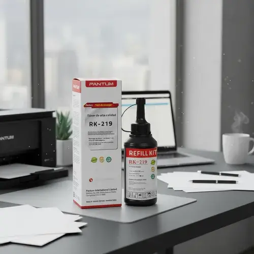 КОМПЛЕКТ ЗА РЕЦИКЛИРАНЕ НА КАСЕТИ PD-219 (PD219) ЗА PANTUM P2509/P2509W/M6509/M6509NW/M6559N/M6559NW/M6609NW - 1 БРОЙ ТОНЕР БУТИЛКА + 1 БРОЙ ЧИП - PN RK-219 (RK219) - image 5