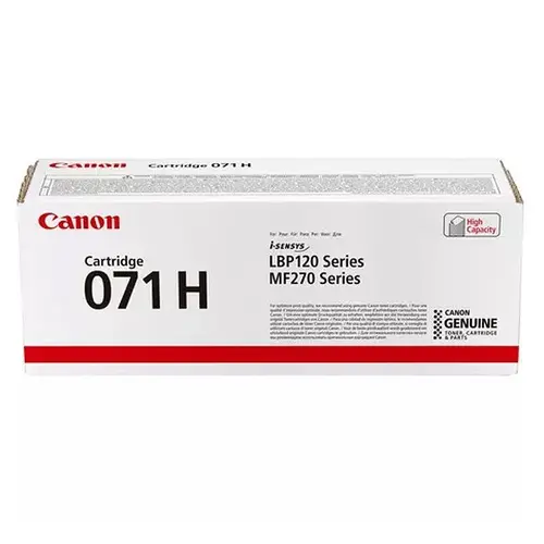 Cartuș pentru CANON i-SENSYS MF275dw/i-SENSYS MF272dw/LBP122dw - Negru - Capacitate mare - CRG071H (CRG-071H) - PN 5646C002 - 1
