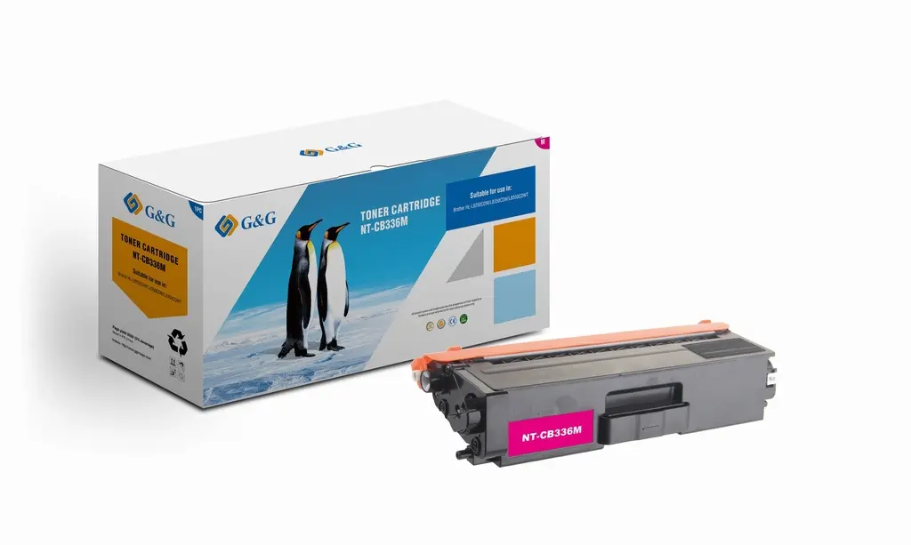CARTUȘ PENTRU BROTHER HL L8250CDN/L8350CDW/MFC L8650CDW/L8850CDW/DCP L8400CDN/L8450CDW - CAPACITATE MARE - Magenta - TN326M (TN-326M) - PN NT-CB336M