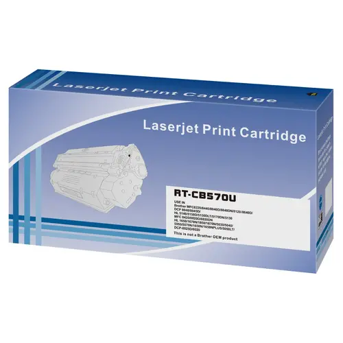 CARTUȘ UNIVERSAL PENTRU BROTHER TN3030 (TN-3030)/TN3060 (TN-3060)/TN7300 (TN-7300)/TN7600 (TN-7600) - Negru - PN NT-CB570U - BLUE BOX - 1
