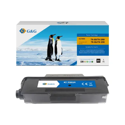 ΚΑΣΕΤΑ ΓΙΑ BROTHER HL 5340D/5350DN/5370DW/5380DN/DCP 8070/8085/8370/MFC 8380/8880/8890 - TN3280 (TN-3280) - Μαύρο - PN NT-CB650/NT-P0650/NT-PB650 - 1