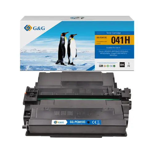 ΤΟΝΕΡ ΓΙΑ CANON i-SENSYS LBP3120 - ΥΨΗΛΗΣ ΧΩΡΗΤΙΚΟΤΗΤΑΣ - ΜΕ ΤΣΙΠ - 453C002 - CRG041H (CRG-041H) - Μαύρο - PN NT-PC041XC - G&G - 1