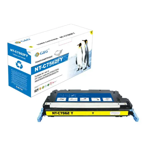 КАСЕТА ЗА HP Color Laserjet 3000/2700 - Q7562A - Yellow - Remanufactured - PN NT-C7562F - G&G